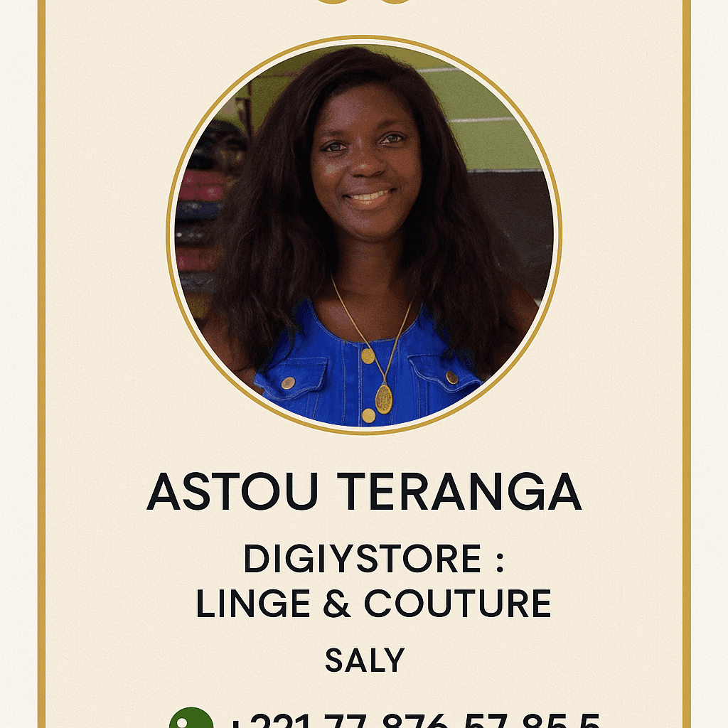 Astou — linge de maison & couture sur mesure